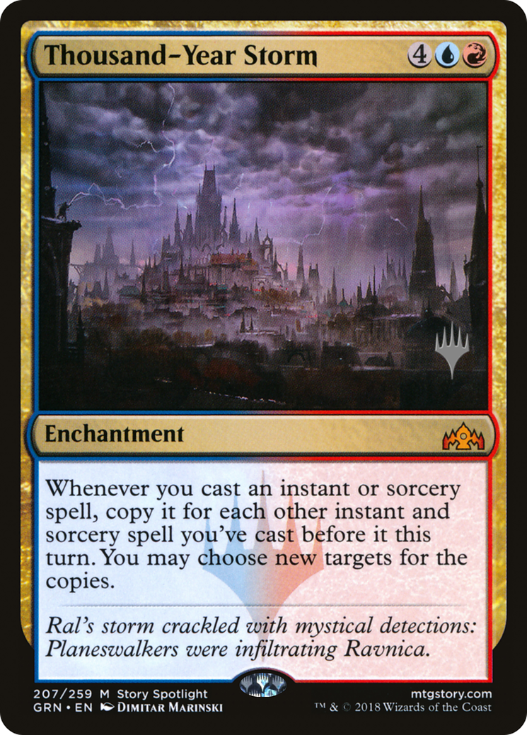 Thousand-Year Storm (PPKHM-207) - Guilds of Ravnica Promos Foil