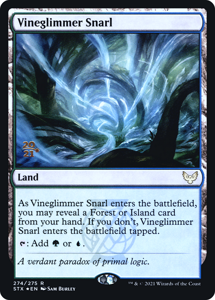 Vineglimmer Snarl (PRE-274) - Strixhaven: School of Mages Promos Foil