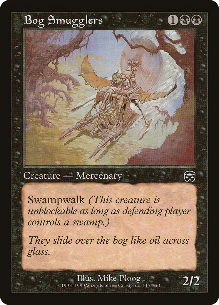 Bog Smugglers (MMQ-117) - Mercadian Masques Foil