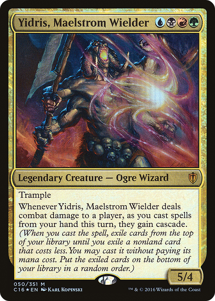 Yidris, Maelstrom Wielder (C16-050) - Commander 2016 Foil
