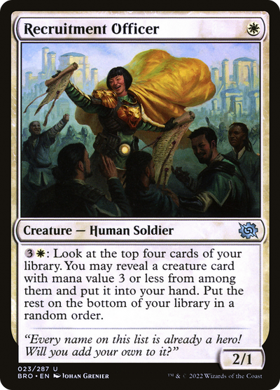Recruitment Officer (BRO-023) - The Brothers' War
