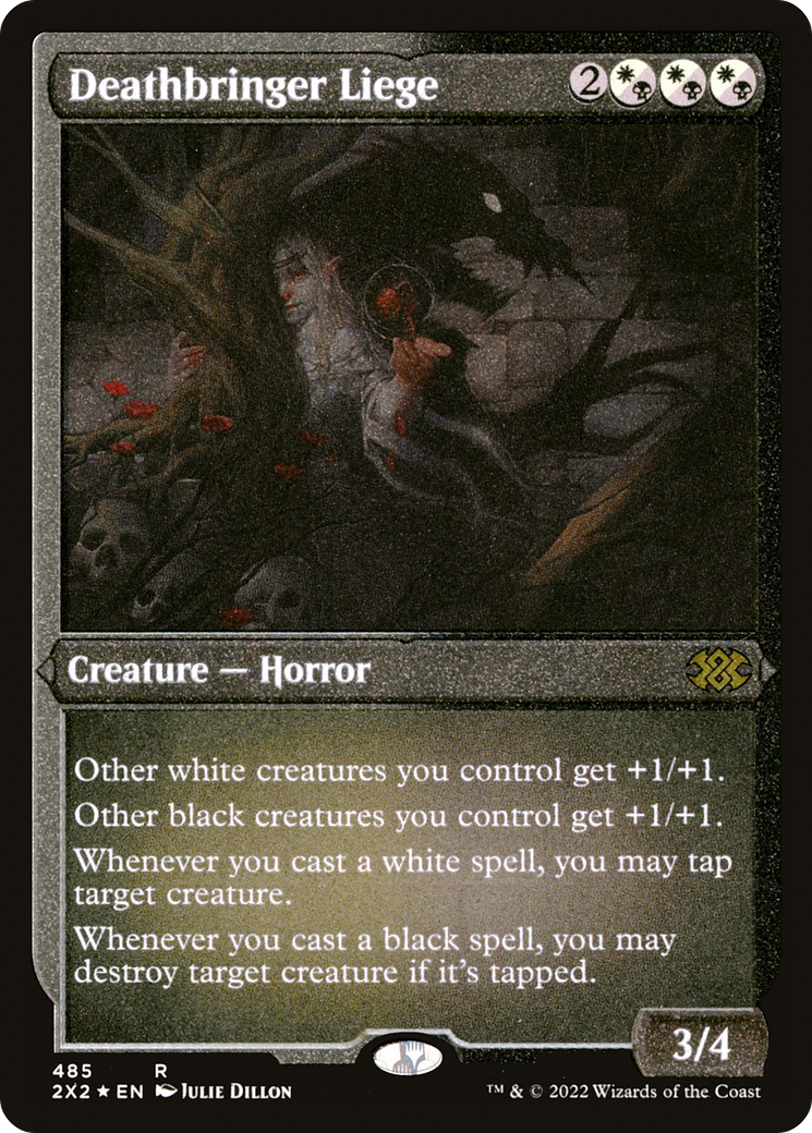 Deathbringer Liege (Foil Etched) (2X2-485) - Double Masters 2022 Foil