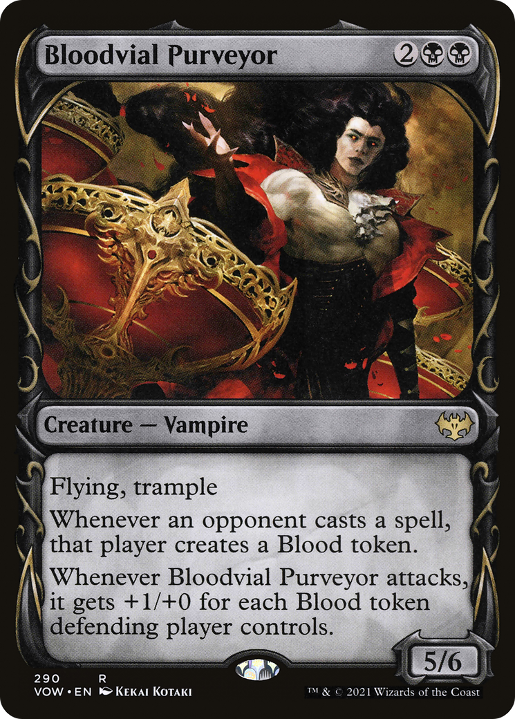 Bloodvial Purveyor (Showcase) (VOW-290) - Innistrad: Crimson Vow: (Showcase) Foil
