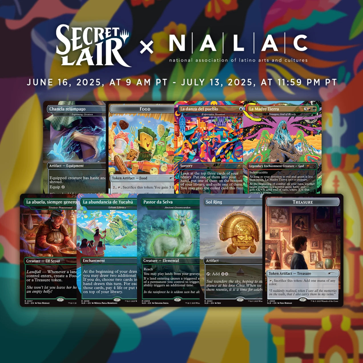 Secret Lair Drop Series: Secret Lair x NALAC Drop: Nuestra Magia (Non-Foil English)