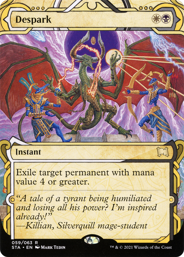 Despark (STA-059) - Strixhaven Mystical Archive: (Showcase) (Borderless) Etched Foil