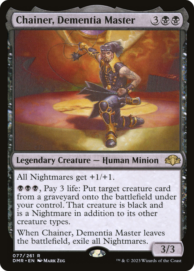 Chainer, Dementia Master (DMR-077) - Dominaria Remastered