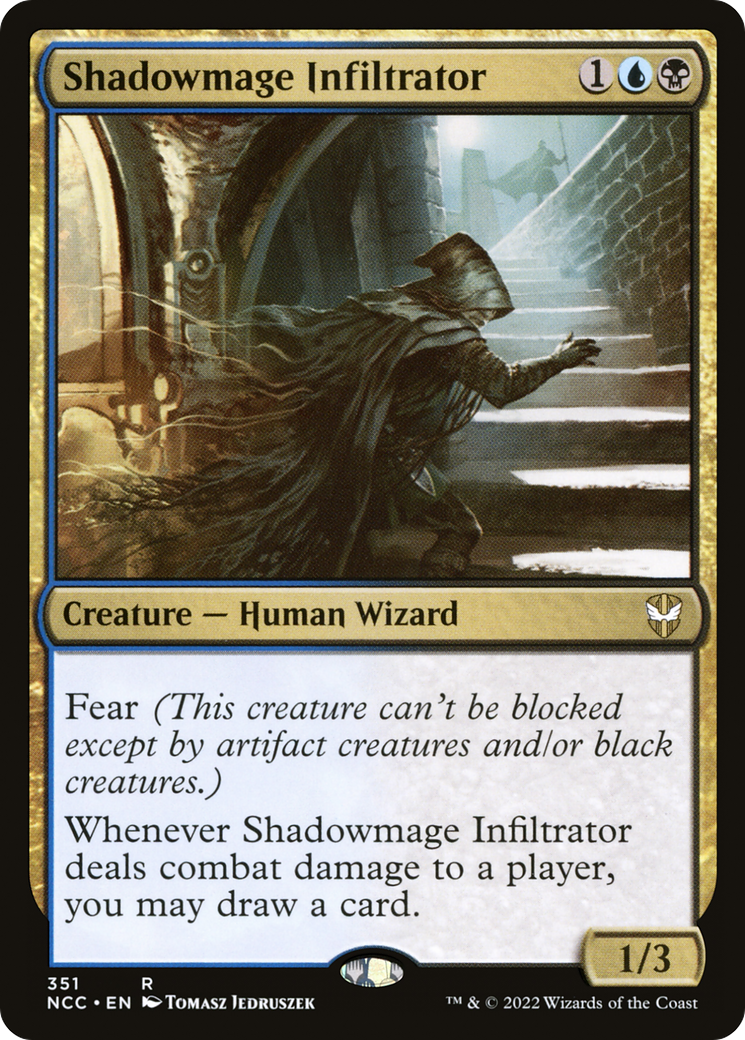 Shadowmage Infiltrator [Streets of New Capenna Commander]