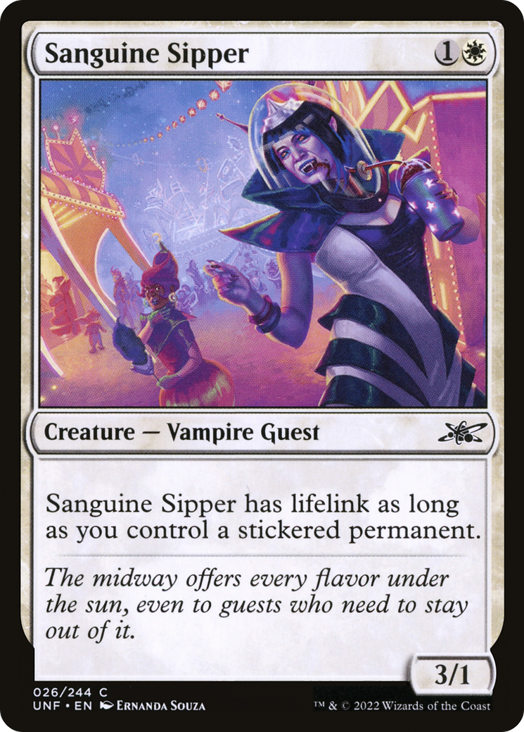 Sanguine Sipper (UNF-026) - Unfinity