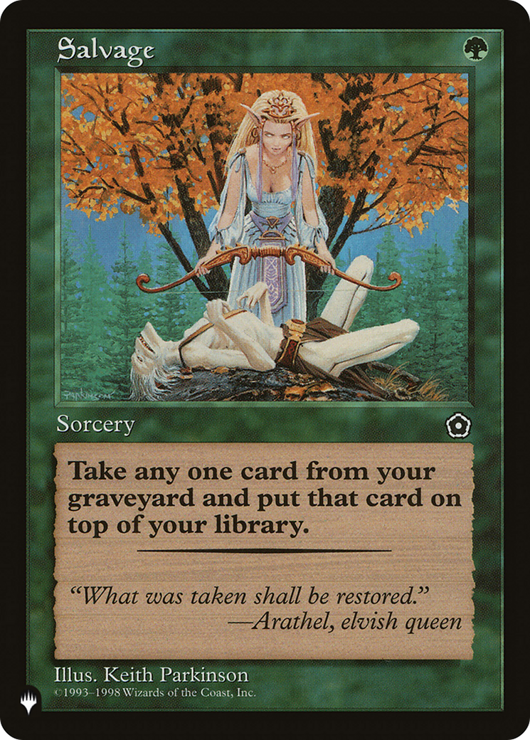 Salvage (LIST-) - The List