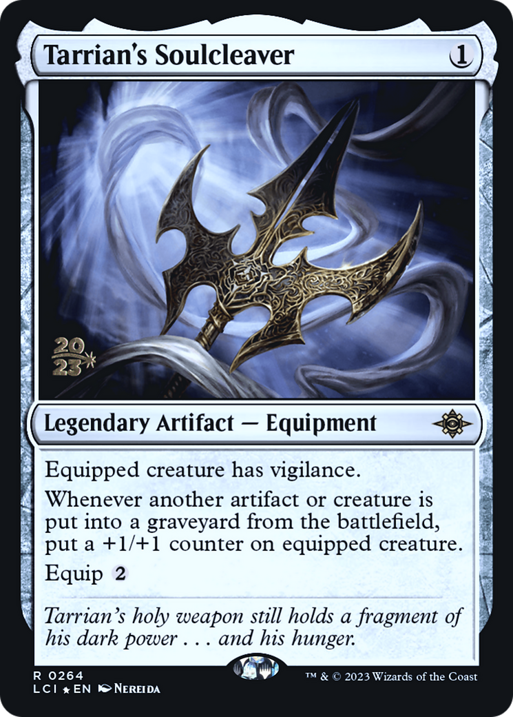 Tarrian's Soulcleaver (PRE-264) - The Lost Caverns of Ixalan Promos Foil