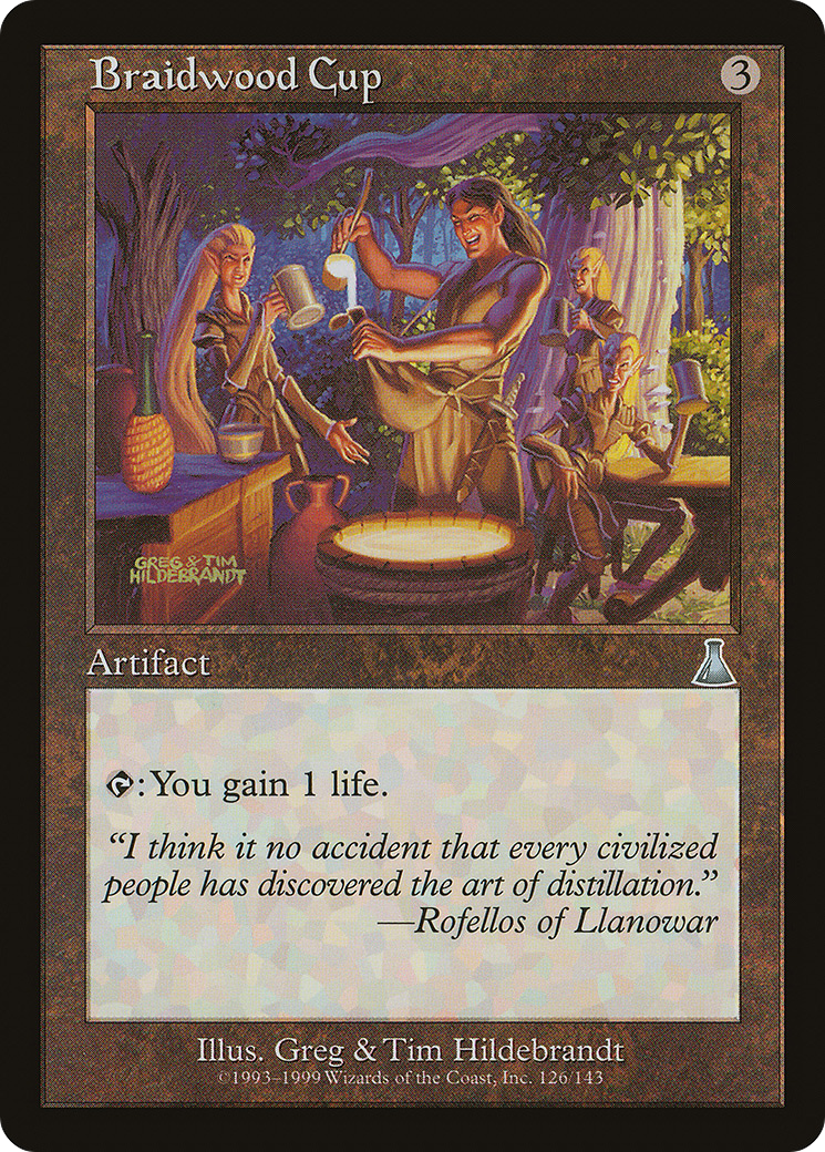 Braidwood Cup (UDS-126) - Urza's Destiny Foil