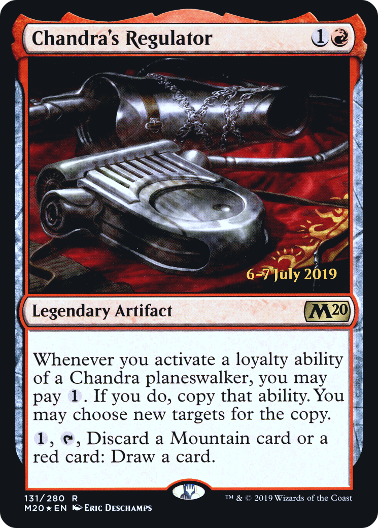Chandra's Regulator (PRE-131) - Core Set 2020 Promos Foil
