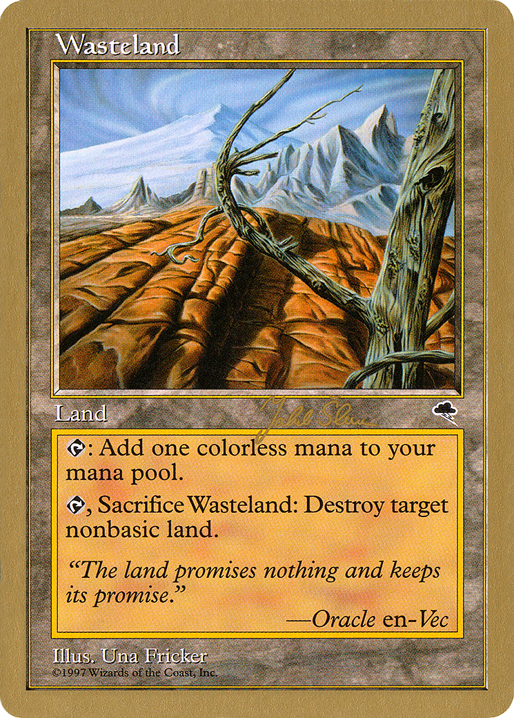 Wasteland - 1999 Jakub Slemr (TMP) (WCD-) - World Championship Decks 1999