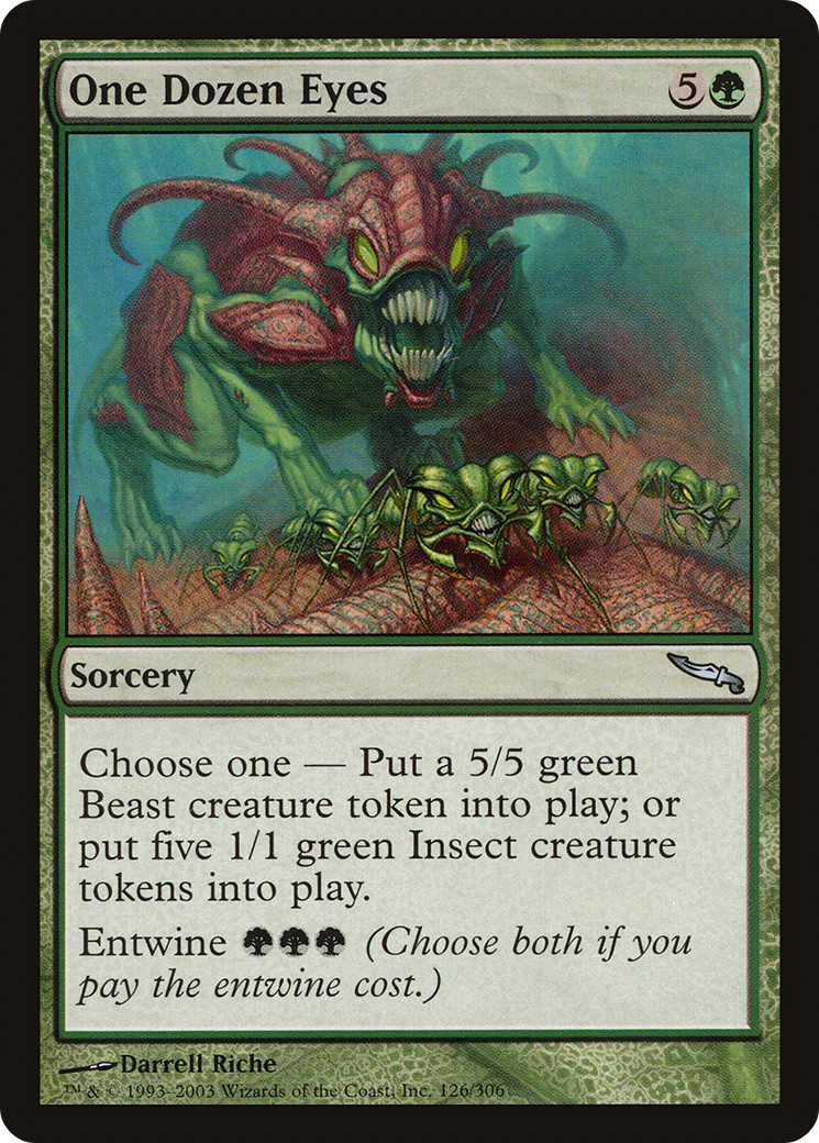 One Dozen Eyes (MRD-126) - Mirrodin
