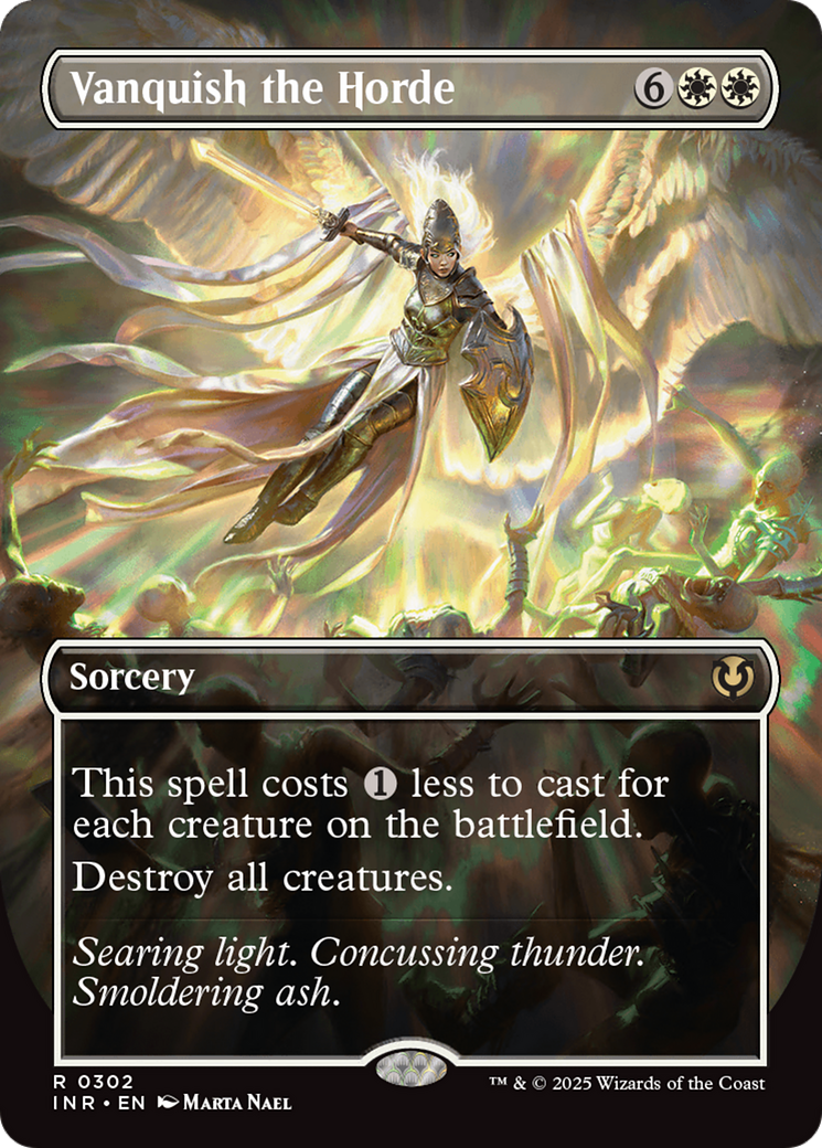 Vanquish the Horde (Borderless) (INR-302) - Innistrad Remastered (Borderless)