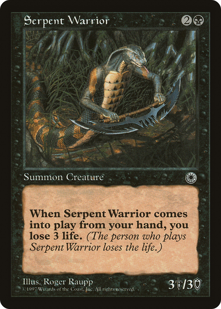 Serpent Warrior (POR-) - Portal