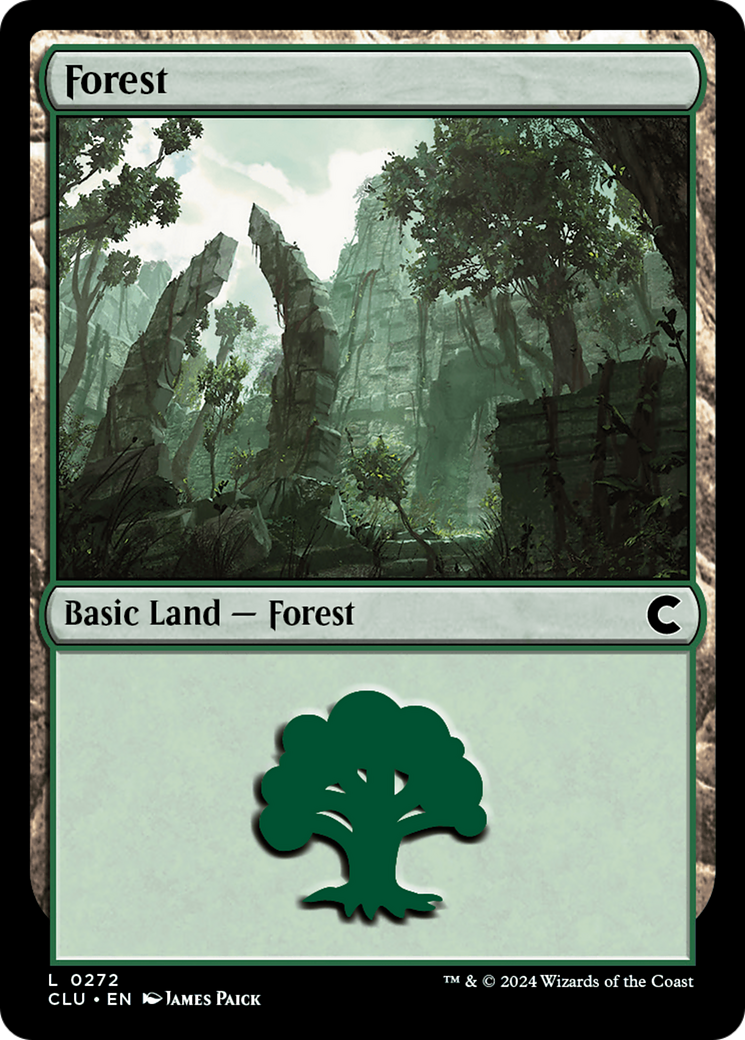 Forest (0272) (CLU-272) - Ravnica: Clue Edition