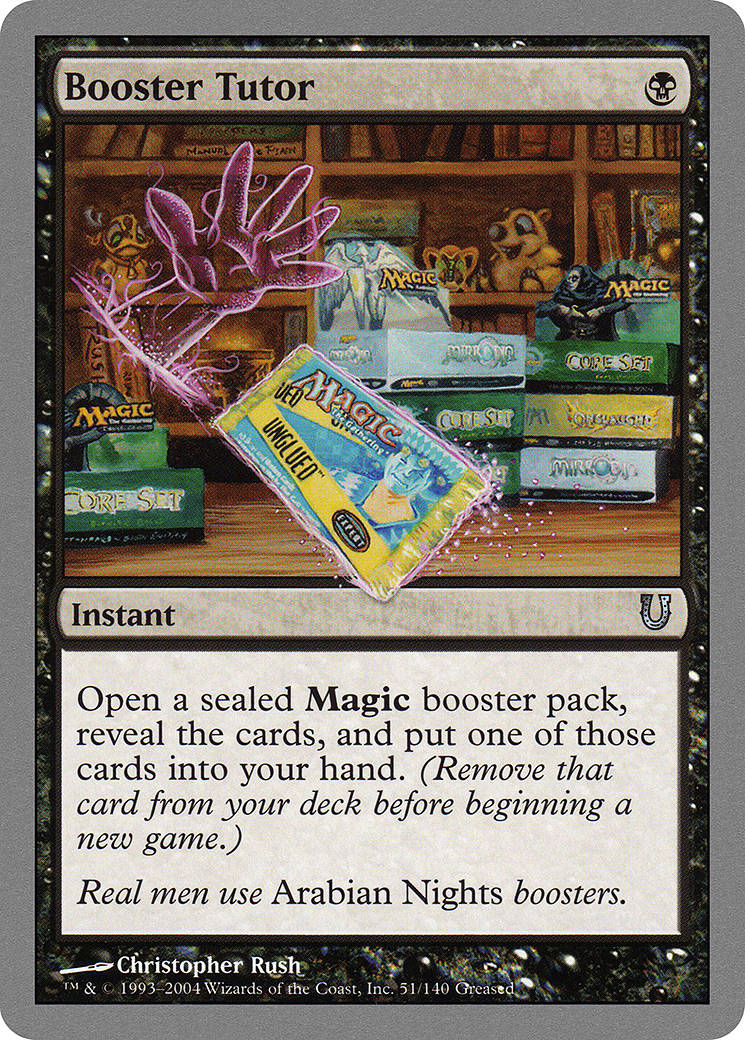 Booster Tutor (UNH-051) - Unhinged
