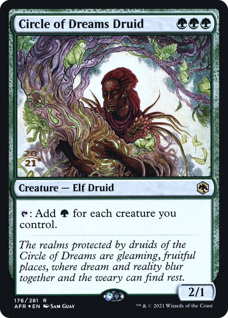 Circle of Dreams Druid (PRE-176) - Adventures in the Forgotten Realms Promos Foil