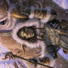 Owlbear Shepherd // Owlbear Shepherd (ACLB-035) - Battle for Baldur's Gate Art Series (Borderless) Foil