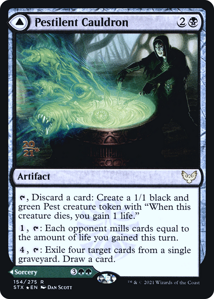 Pestilent Cauldron (PRE-154) - Strixhaven: School of Mages Promos Foil