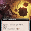 Dire Flail (Extended Art) (LCI-374) - The Lost Caverns of Ixalan: (Extended Art) Foil