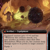 Dire Flail (Extended Art) (LCI-374) - The Lost Caverns of Ixalan: (Extended Art)