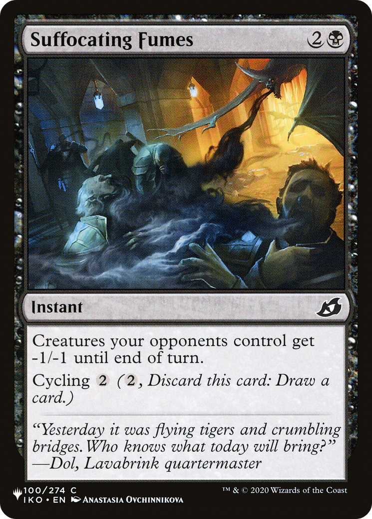 Suffocating Fumes (LIST-100/274) - The List
