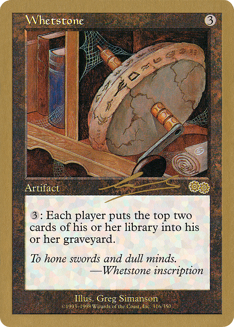 Whetstone - 2000 Nicolas Labarre (USG) (WCD-) - World Championship Decks 2000