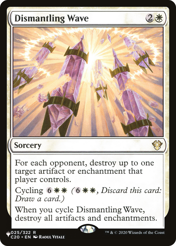 Dismantling Wave (LIST-025) - The List