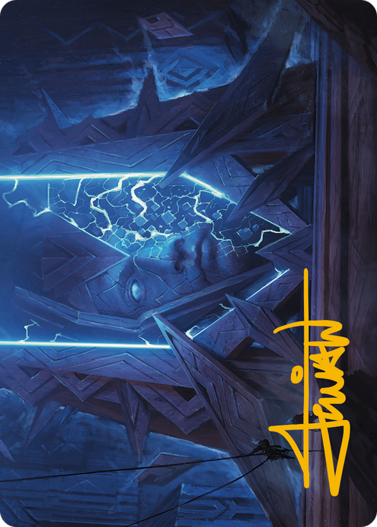 Stone Idol Generator // Stone Idol Generator (AMH3-035) - Modern Horizons 3 Art Series (Borderless) Foil