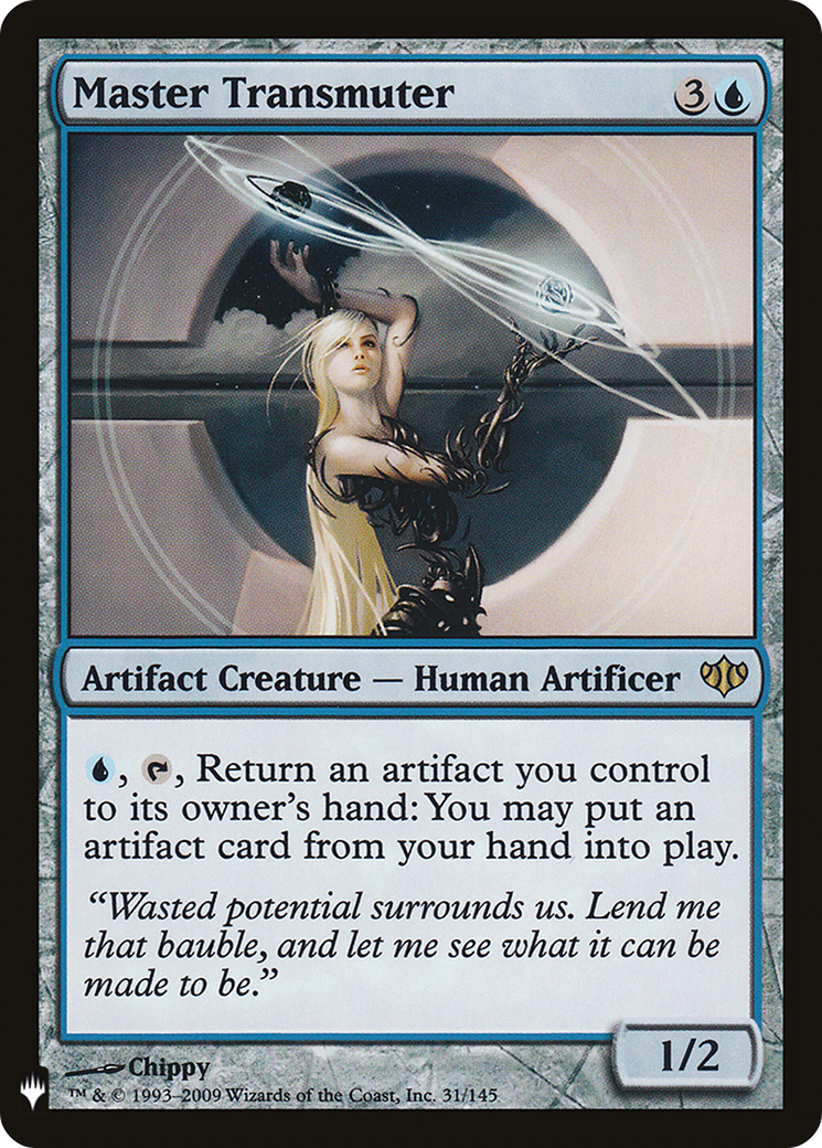 Master Transmuter (LIST-31/145) - The List