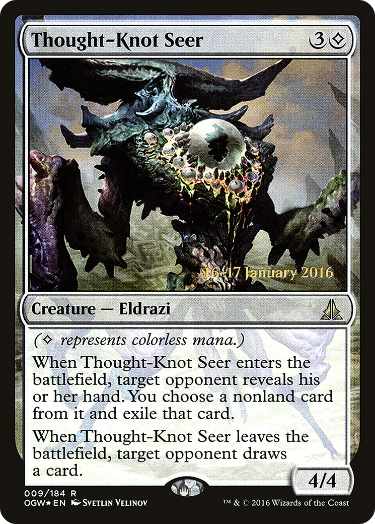 Thought-Knot Seer (PRE-009) - Oath of the Gatewatch Promos Foil
