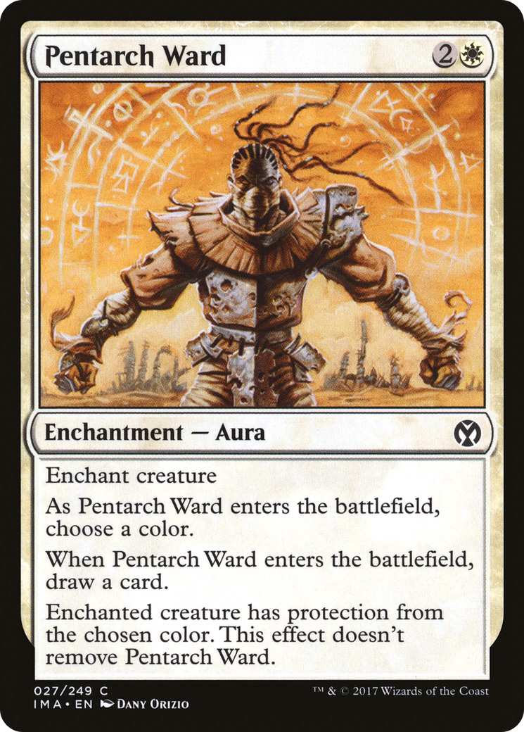 Pentarch Ward (IMA-027) - Iconic Masters Foil