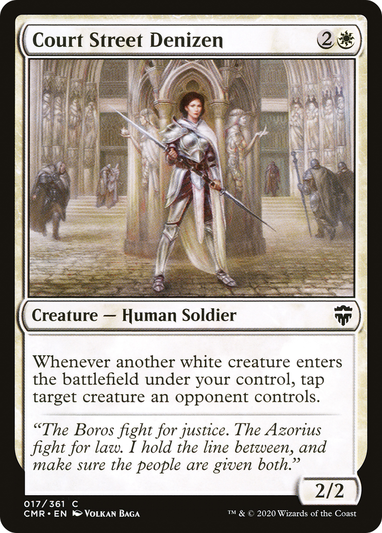 Court Street Denizen (CMR-017) - Commander Legends