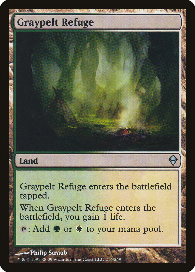Graypelt Refuge (ZEN-214) - Zendikar Foil