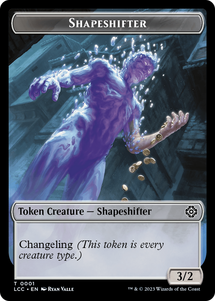 Shapeshifter (TLCC-001) - The Lost Caverns of Ixalan Commander Tokens Foil
