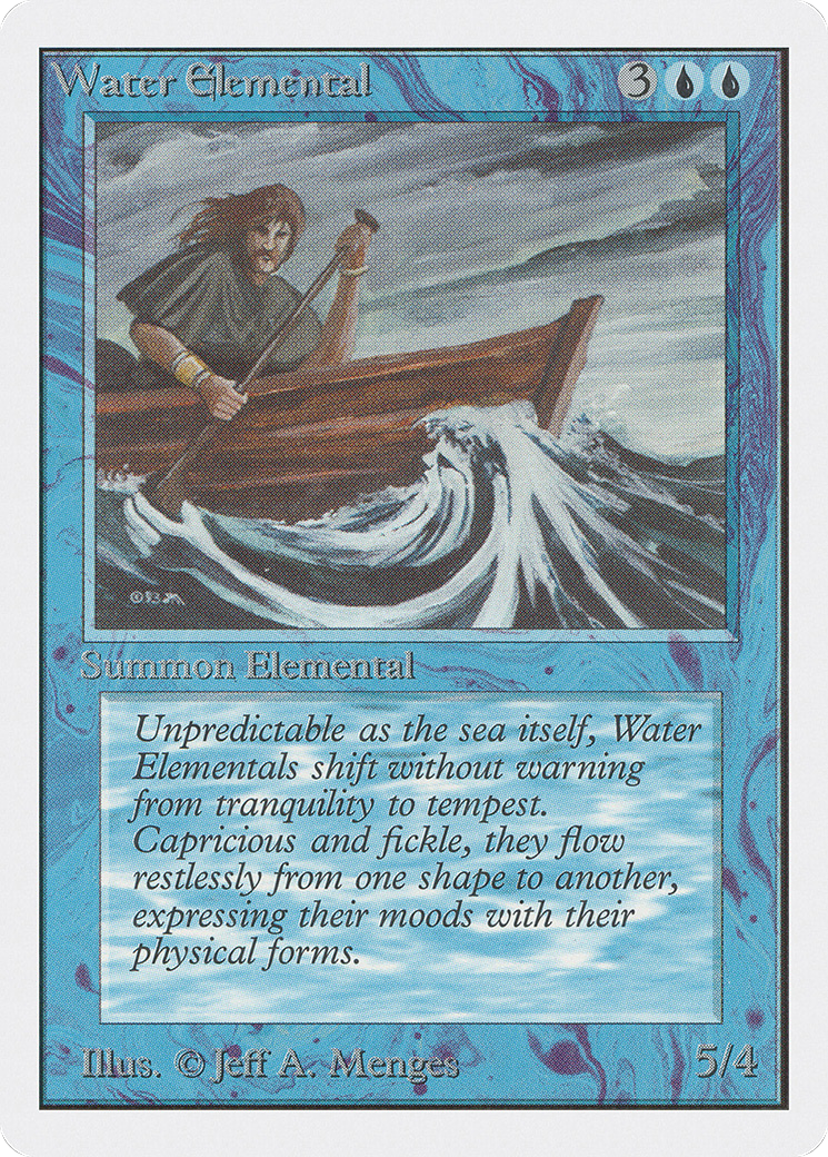 Water Elemental (2ED-) - Unlimited Edition