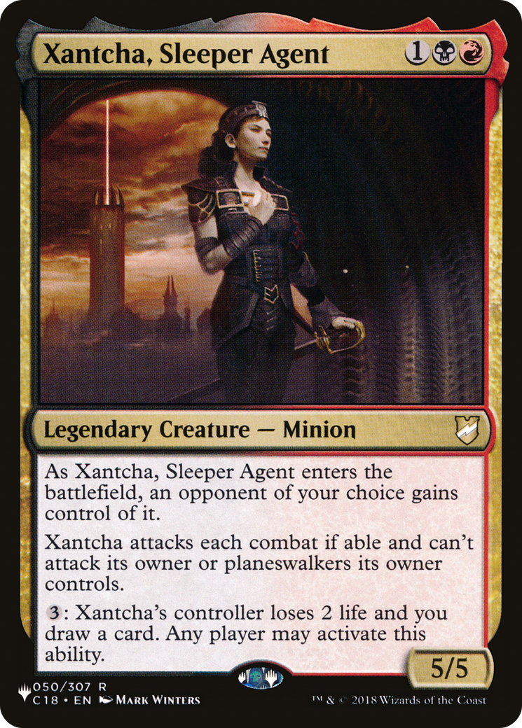 Xantcha, Sleeper Agent (LIST-050/307) - The List