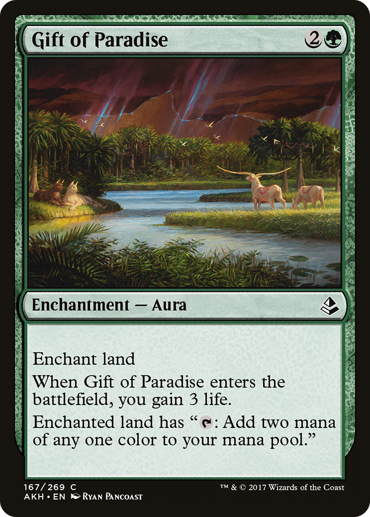 Gift of Paradise (AKH-167) - Amonkhet