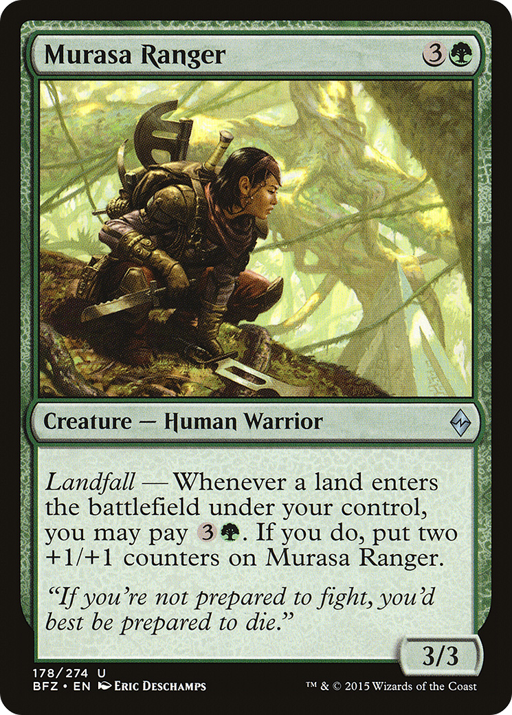 Murasa Ranger (BFZ-178) - Battle for Zendikar Foil
