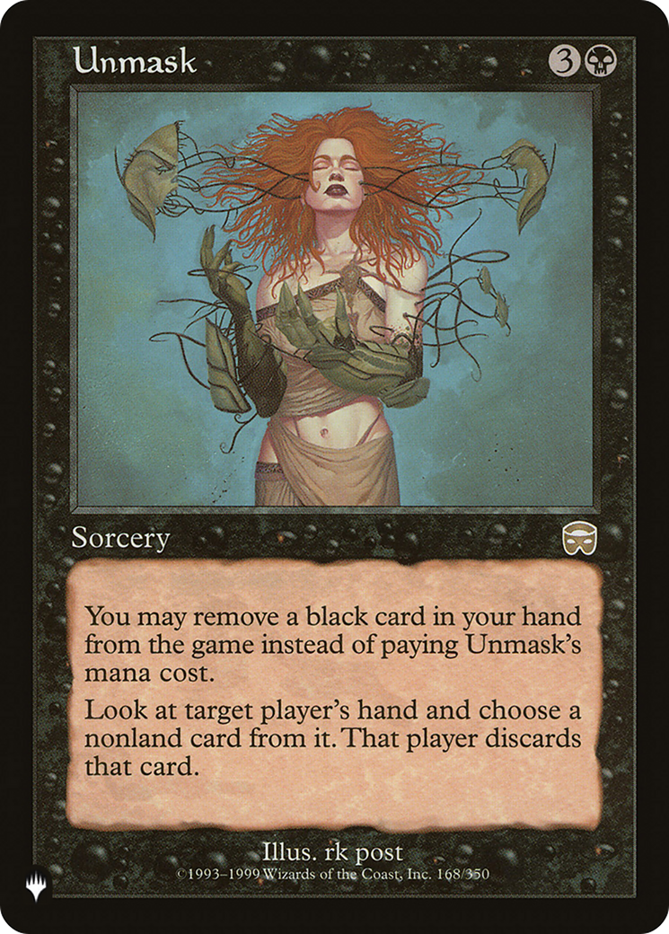 Unmask (LIST-168/350) - The List