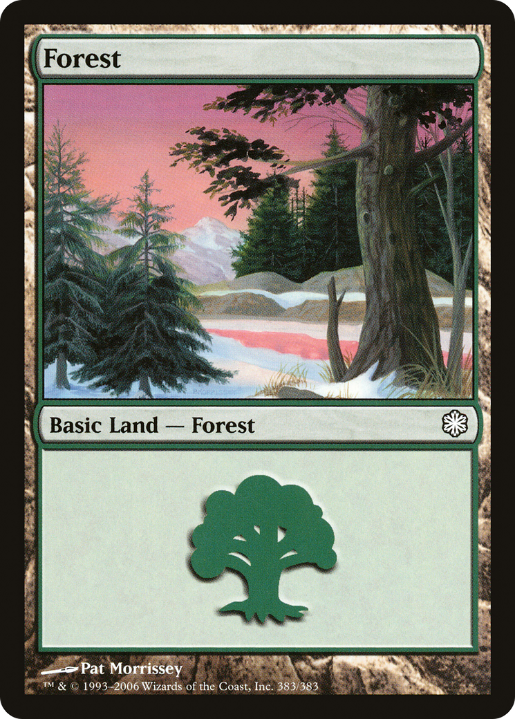 Forest (383) (CTD-383) - Coldsnap Theme Decks