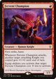 Fervent Champion (ELD-124) - Throne of Eldraine