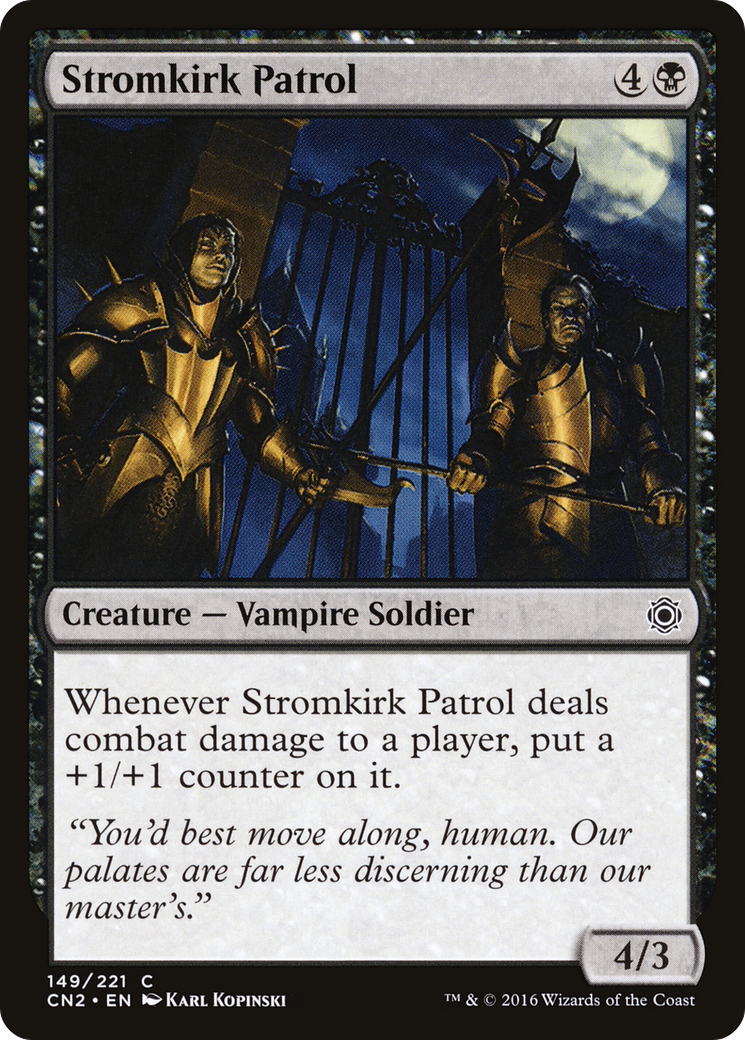 Stromkirk Patrol (CN2-149) - Conspiracy: Take the Crown Foil