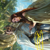 Aragorn and Arwen, Wed // Aragorn and Arwen, Wed (ALTR-033) - Tales of Middle-earth Art Series (Borderless) Foil