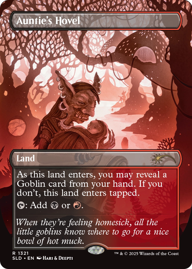 Auntie's Hovel (SLD-1321) - Secret Lair Drop (Borderless)