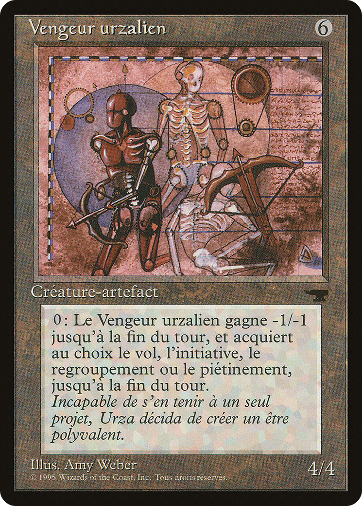 Urza's Avenger (French) - Vengeur urzalien" (REN-) - Renaissance