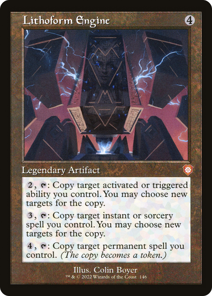 Lithoform Engine (Retro Frame) (BRC-146) - The Brothers' War Commander