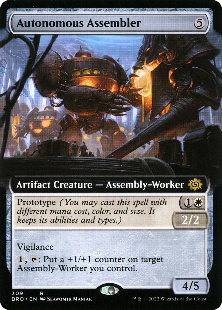 Autonomous Assembler (Extended Art) (BRO-309) - The Brothers' War: (Extended Art)